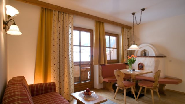 Appartement Alpin Wohnzimmer