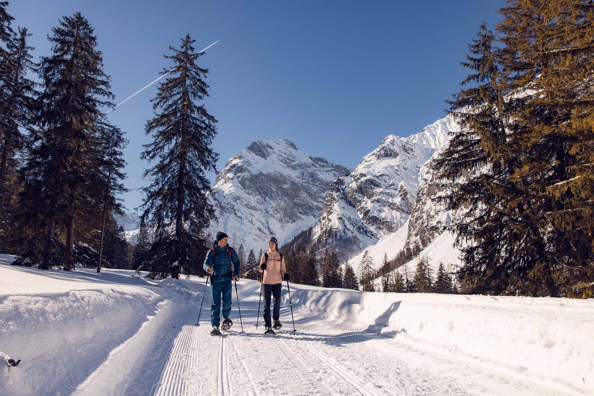 winter schneeschuhwandern naturpark karwendel 2